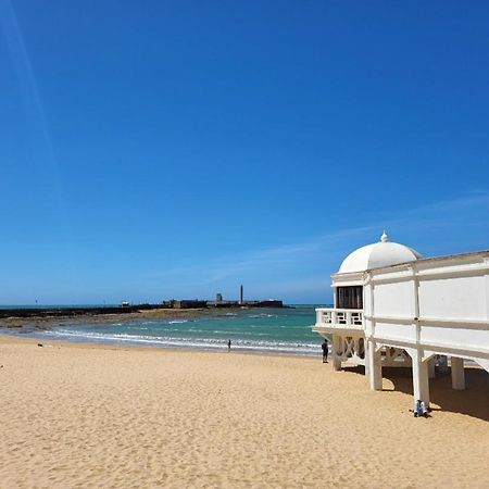 Cadiz Playa La Caleta Terraza Con Barbacoaアパートメント エクステリア 写真